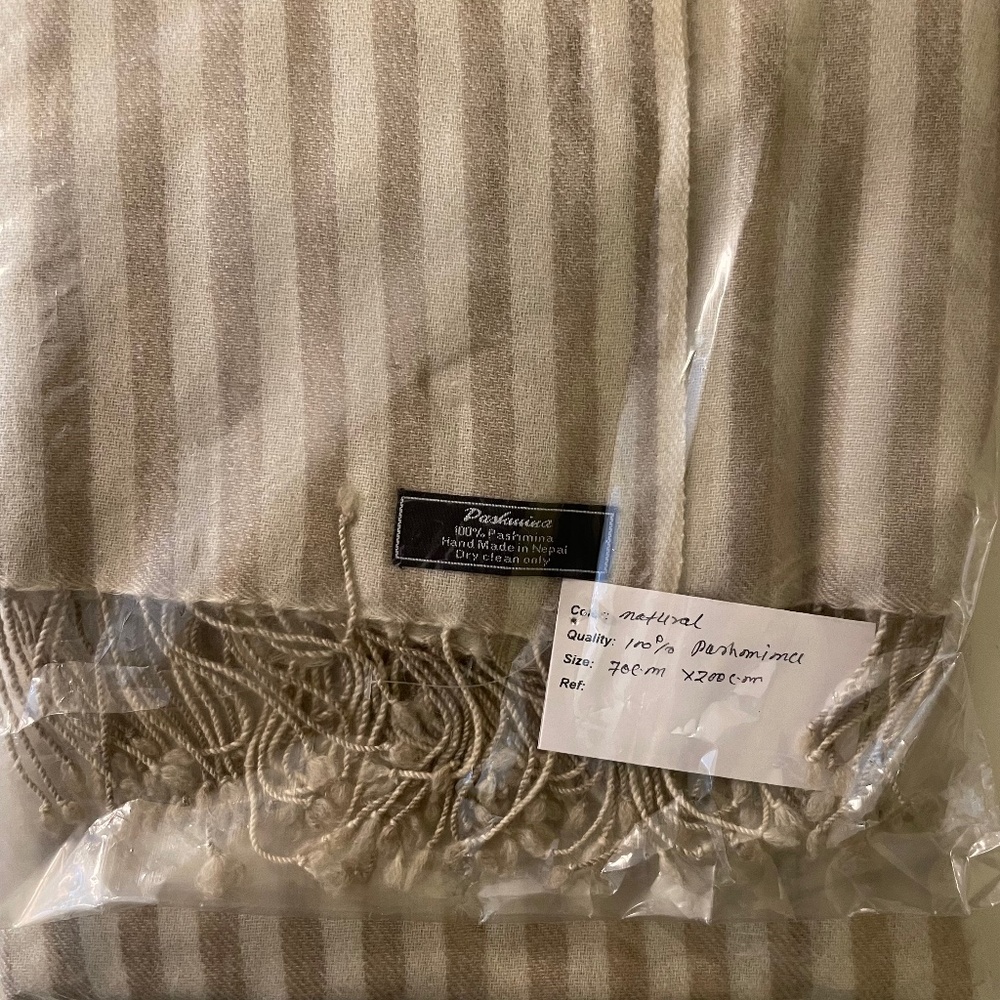 100% pashmina scarf